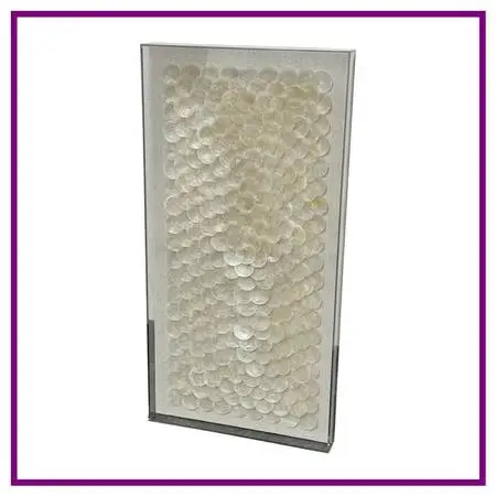 Restoration Hardware Capiz Shell Art Panel