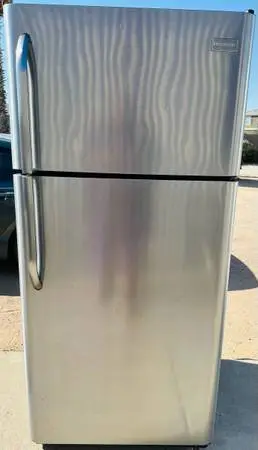 Stainless Steel 21cu Frigidaire Refrigerator