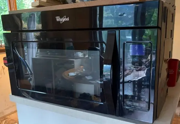 Microwave Whirlpool retails at $249