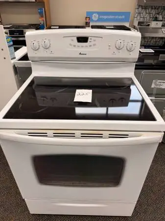 AMANA ELECTRIC RANGE - RITZMAN APPLIANCE