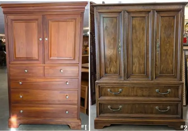 Tallboy Dresser Gentlemans Chest Highboy, Wooden Dressers from