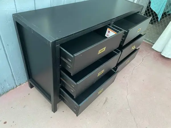 Solid wood long dresser in very good condition