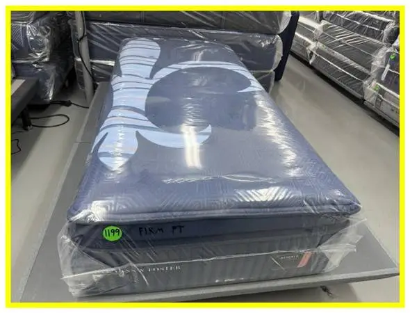 Twin Xl Stearns & Foster Reserve (firm) Pillow Top Mattress & Box Bed