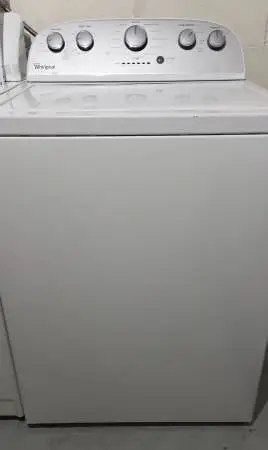 Whirlpool High Capacity Super Efficiency Washer low agitator