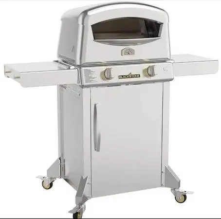 Blackstone Select Pizza Oven with mobile Cart & Side shelves