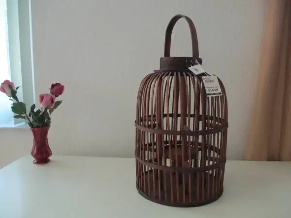 DECORATIVE WOOD LANTERN