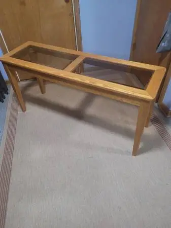 SOFA TABLE - OAK