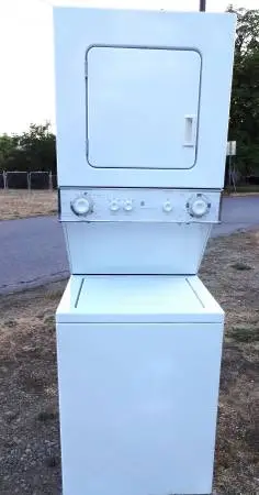whirlpool stack washer dryer set large capacity