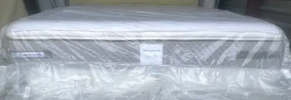 King Sealy Posturepedic Pillowtop Mattress Set. New. Can Deliver.