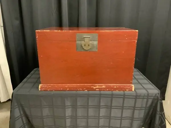 Wooden chest