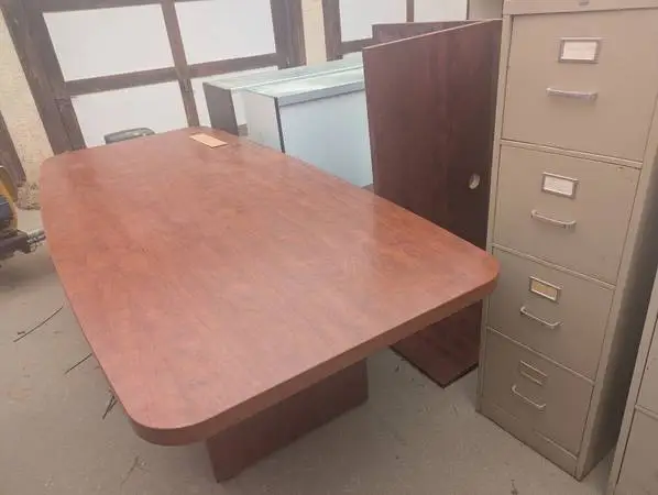 Free office furniture (cabinets, desks, conference table, etc.)