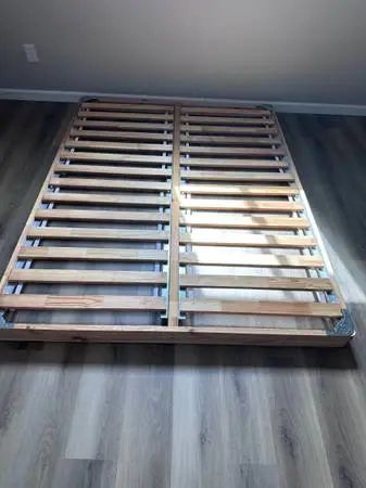 IKEA Wood slated bed frame