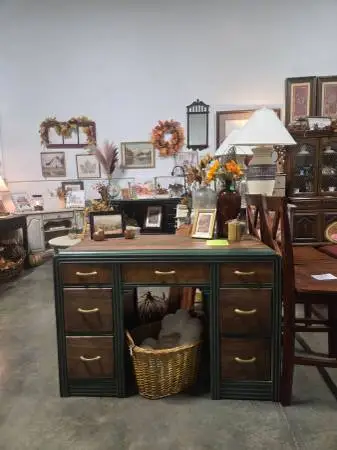 Vintage Wood Desk