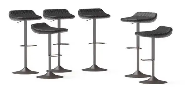 Outdoor barstool set
