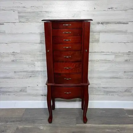 Standing Floor Jewelry Cabinet
