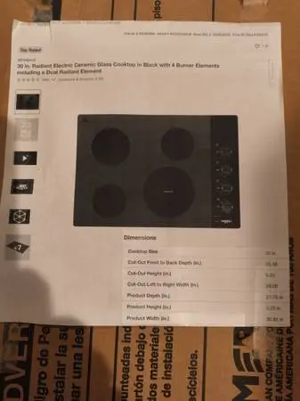 NEW 30 Smooth Cook Top