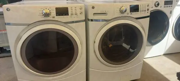 GE Front Load Washer And Gas Dryer
