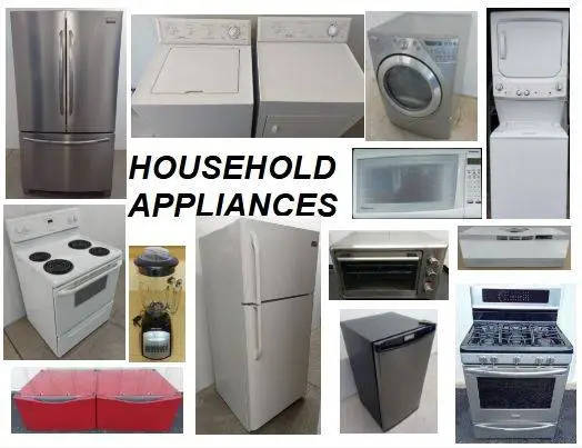 APPLIANCES and related items...