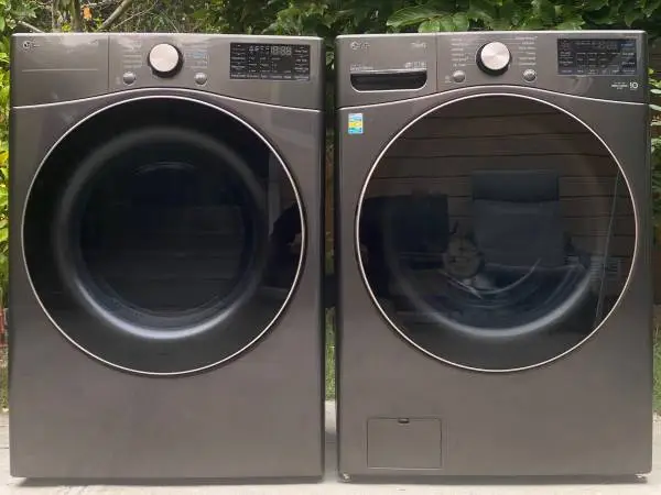 LG Ultra Large Washer 4.5 cu.ft and GAS Dryer