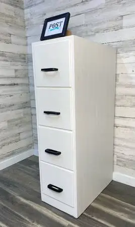 Antique wood file cabinet - delivery available