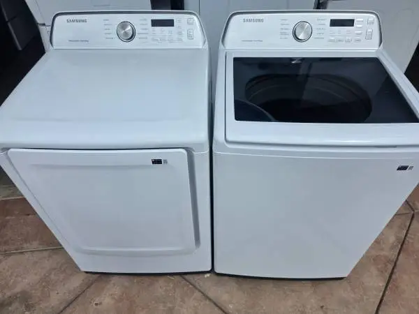 Samsung washer and dryer Gas