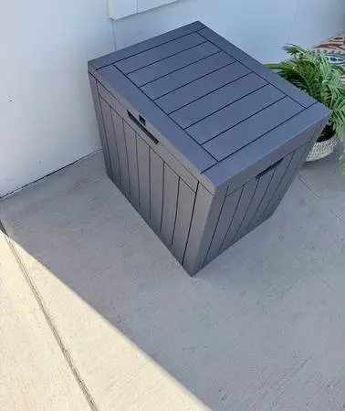 Outdoor Weatherproof Patio Storage Bin /  Deck Box!