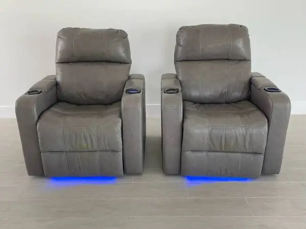 Leather recliners