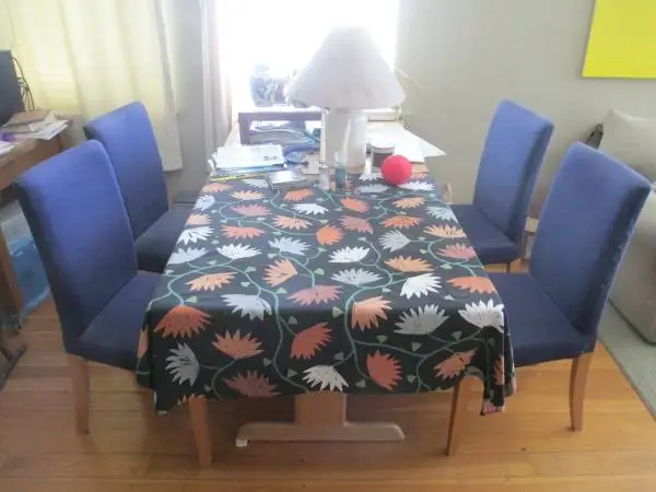 Cool IKEA party chairs. WooooHOOOO! (4 chairs for $20)
