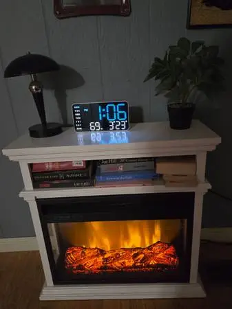 Electric fireplace/heater