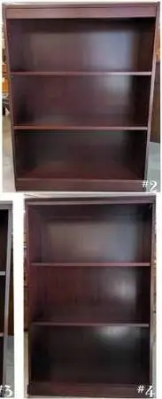 Bookcase 4 ft. Heavy Duty Bookshelf, Bookshelves, MCM Bookcases from