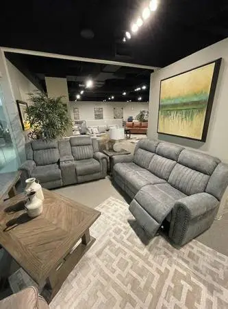 Manual Double Reclining Sofa