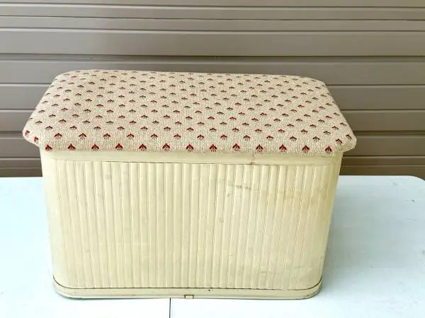 Vintage Storage Hassock by Pearl-Wick