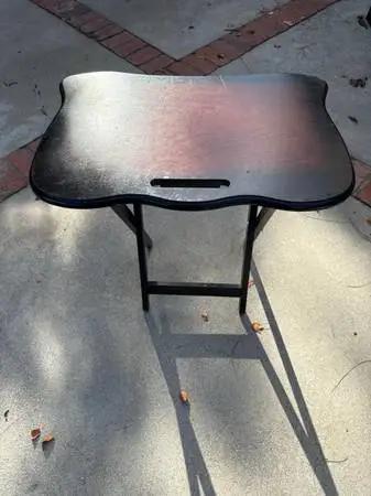 Small folding table