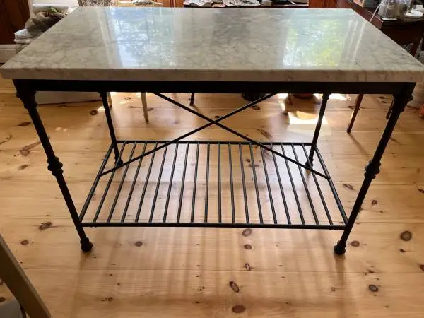 Crate and Barrel French Kitchen Island
