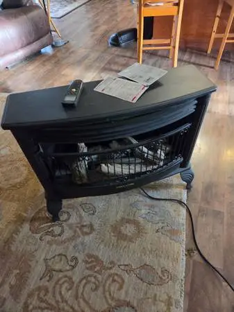 Pro-Com Ventless Propane stove with fan and remote