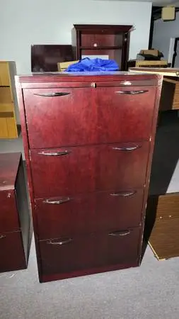 Wood Lateral File Cabinet