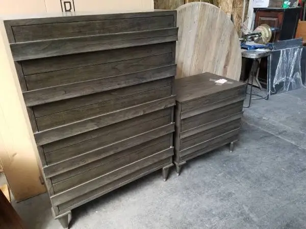 Brownstone Logan Highboy & Nightstand