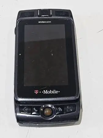 T-Mobile Sidekick Mobile Phone Black QWERTY Keyboard