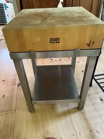 Boos Butcher Block Kitchen Work Station