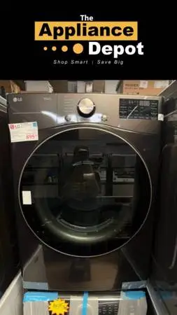 New LG Gas Dryer
