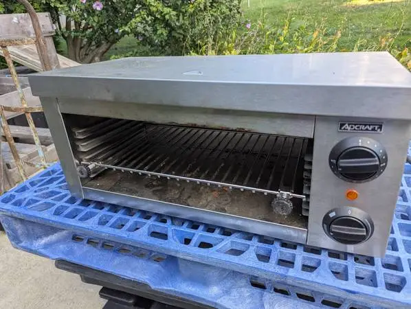 24 Electric Cheese Melter Adcraft CHM-1200W #6320 Commercial Broiler