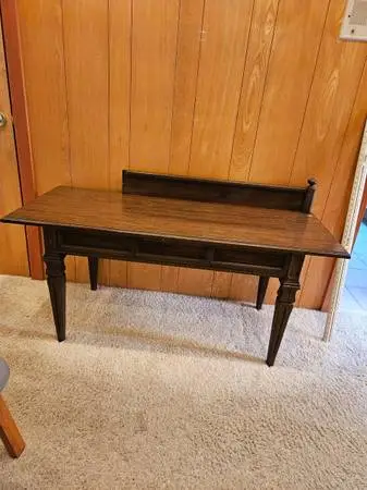 Vintage Walnut Table For Sale