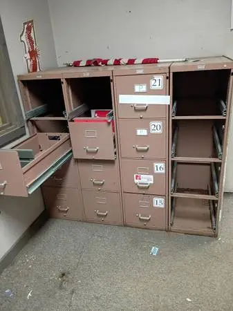 8 professional heavy duty filing cabinets