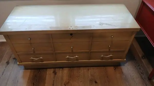 Aroma-Tite vintage furniture dresser