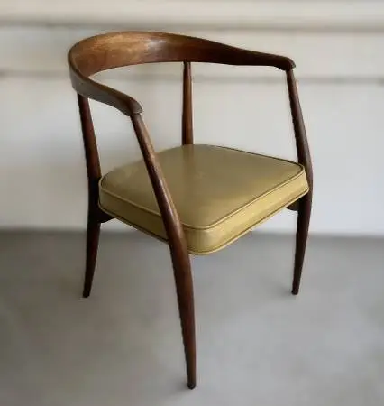 Lawrence Peabody Mid-Century Modern Arm Chair For Richardson-Nemschoff