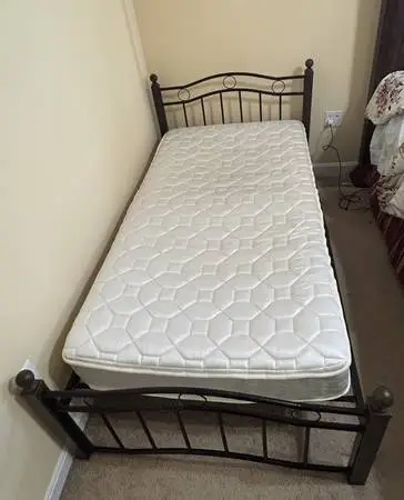 Used Twin Size Bed and Frame