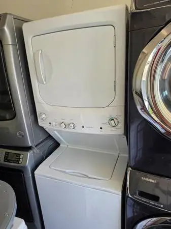 26 stackable washer and gas dryer