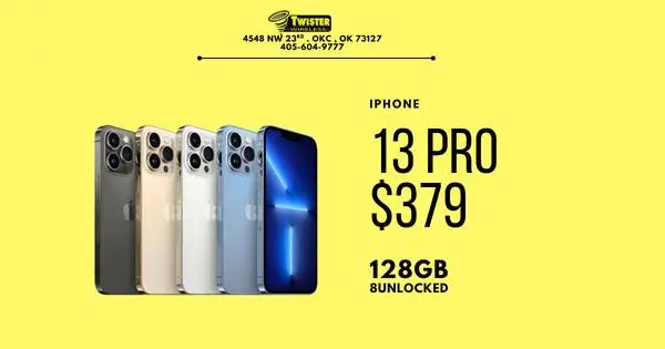 iPhone 13 Pro 128GB Unlocked - Like New - $50 Down Takes It Home