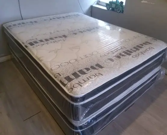 Firm or soft Queen pillow top mattress only brand new free delivery