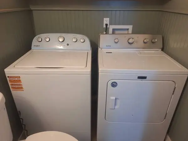 Washer and dryer